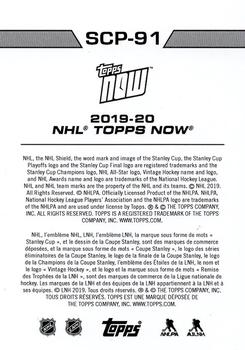 2019-20 Topps Now NHL Stickers - Stanley Cup Playoffs #SCP-91 Philadelphia Flyers Back