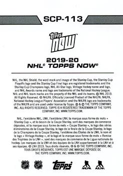 2019-20 Topps Now NHL Stickers - Stanley Cup Playoffs #SCP-113 Nikita Kucherov Back