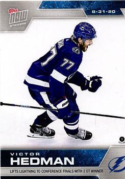 2019-20 Topps Now NHL Stickers - Stanley Cup Playoffs #SCP-126 Victor Hedman Front