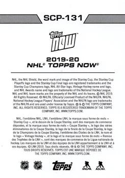 2019-20 Topps Now NHL Stickers - Stanley Cup Playoffs #SCP-131 Thatcher Demko Back