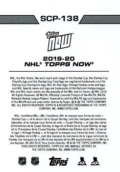 2019-20 Topps Now NHL Stickers - Stanley Cup Playoffs #SCP-138 Denis Gurianov Back