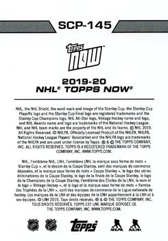 2019-20 Topps Now NHL Stickers - Stanley Cup Playoffs #SCP-145 Joel Kiviranta Back