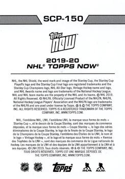 2019-20 Topps Now NHL Stickers - Stanley Cup Playoffs #SCP-150 Thomas Greiss Back