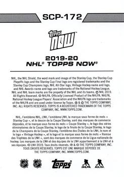 2019-20 Topps Now NHL Stickers - Stanley Cup Playoffs #SCP-172 Tampa Bay Lightning Back