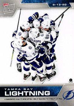 2019-20 Topps Now NHL Stickers - Stanley Cup Playoffs #SCP-172 Tampa Bay Lightning Front