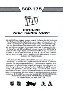 2019-20 Topps Now NHL Stickers - Stanley Cup Playoffs #SCP-175 Anton Khudobin Back