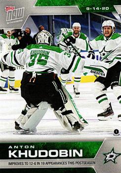 2019-20 Topps Now NHL Stickers - Stanley Cup Playoffs #SCP-175 Anton Khudobin Front