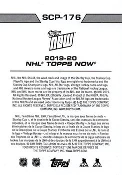 2019-20 Topps Now NHL Stickers - Stanley Cup Playoffs #SCP-176 Reilly Smith Back