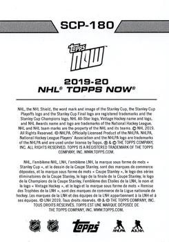 2019-20 Topps Now NHL Stickers - Stanley Cup Playoffs #SCP-180 Tampa Bay Lightning Back
