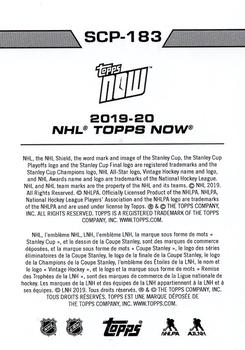 2019-20 Topps Now NHL Stickers - Stanley Cup Playoffs #SCP-183 Dallas Stars Back