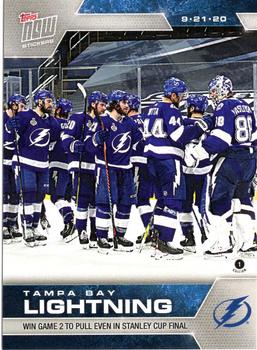 2019-20 Topps Now NHL Stickers - Stanley Cup Playoffs #SCP-187 Tampa Bay Lightning Front