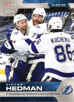 2019-20 Topps Now NHL Stickers - Stanley Cup Playoffs #SCP-194 Victor Hedman Front