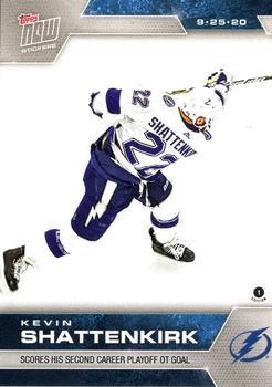 2019-20 Topps Now NHL Stickers - Stanley Cup Playoffs #SCP-196 Kevin Shattenkirk Front