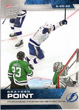 2019-20 Topps Now NHL Stickers - Stanley Cup Playoffs #SCP-198 Brayden Point Front
