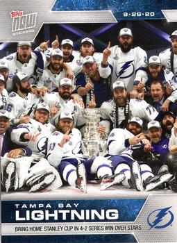 2019-20 Topps Now NHL Stickers - Stanley Cup Playoffs #SCP-203 Tampa Bay Lightning Front