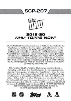 2019-20 Topps Now NHL Stickers - Stanley Cup Playoffs #SCP-207 Nikita Kucherov Back