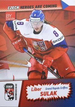 2018 BY Cards IIHF World Championship Team Czech ##CZE/2018-05 Libor Sulak Front