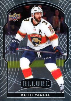 2020-21 Upper Deck Allure #10 Keith Yandle Front