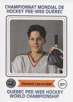 2010 Danone Les Grands du Hockey durant leurs annees Pee-Wee #0011 Vincent Lecavalier Front