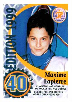 2011 Danone Les Grands du Hockey durant leurs annees Pee-Wee (2e Edition) #0247 Maxim Lapierre Front