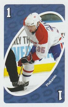2007-08 UNO Montreal Canadiens #B1 Tomas Plekanec Front