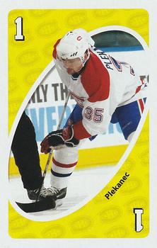 2007-08 Montreal Canadiens UNO #Y1 Tomas Plekanec Front