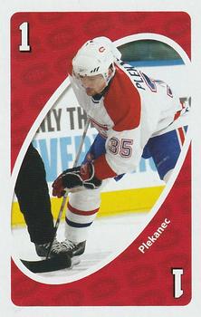 2007-08 UNO Montreal Canadiens #R1 Tomas Plekanec Front