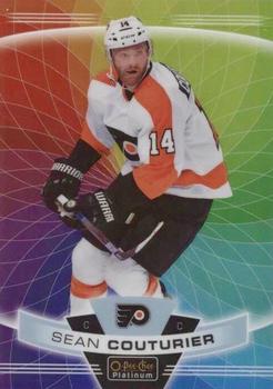 2019-20 O-Pee-Chee Platinum - Rainbow Color Wheel #138 Sean Couturier Front