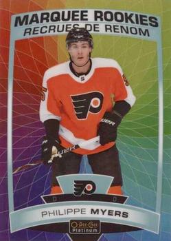 2019-20 O-Pee-Chee Platinum - Rainbow Color Wheel #195 Philippe Myers Front