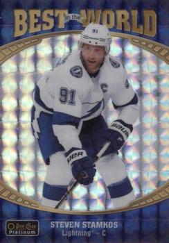 2019-20 O-Pee-Chee Platinum - Best In The World Mosaic #BW-7 Steven Stamkos Front