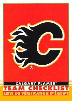 2020-21 O-Pee-Chee - Retro Blank Back #555 Calgary Flames Front