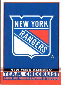 2020-21 O-Pee-Chee - Retro Blank Back #570 New York Rangers Front