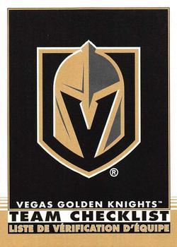 2020-21 O-Pee-Chee - Retro Blank Back #579 Vegas Golden Knights Front