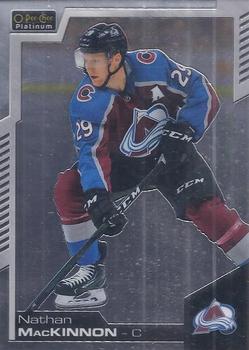 2020-21 O-Pee-Chee - O-Pee-Chee Platinum Preview #P-NM Nathan MacKinnon Front