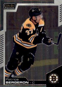 2020-21 O-Pee-Chee - O-Pee-Chee Platinum Preview #P-PB Patrice Bergeron Front