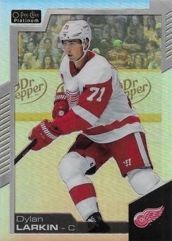 2020-21 O-Pee-Chee - O-Pee-Chee Platinum Preview Rainbow #P-DL Dylan Larkin Front