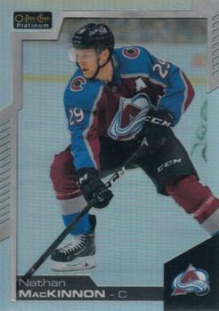 2020-21 O-Pee-Chee - O-Pee-Chee Platinum Preview Rainbow #P-NM Nathan MacKinnon Front