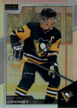 2020-21 O-Pee-Chee - O-Pee-Chee Platinum Preview Rainbow #P-SC Sidney Crosby Front
