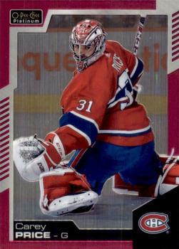 2020-21 O-Pee-Chee - O-Pee-Chee Platinum Preview Matte Pink #P-CP Carey Price Front