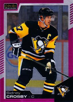 2020-21 O-Pee-Chee - O-Pee-Chee Platinum Preview Matte Pink #P-SC Sidney Crosby Front