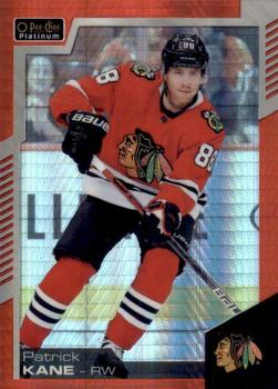 2020-21 O-Pee-Chee - O-Pee-Chee Platinum Preview Red Prism #P-PK Patrick Kane Front
