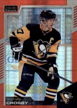 2020-21 O-Pee-Chee - O-Pee-Chee Platinum Preview Red Prism #P-SC Sidney Crosby Front