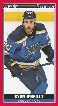 2020-21 O-Pee-Chee - O-Pee-Chee Premier Tallboys Red #P-23 Ryan O'Reilly Front