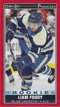 2020-21 O-Pee-Chee - O-Pee-Chee Premier Tallboys Red #P-44 Liam Foudy Front