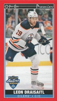 2020-21 O-Pee-Chee - O-Pee-Chee Premier Tallboys Red #P-49 Leon Draisaitl Front