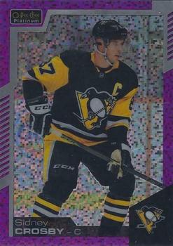 2020-21 O-Pee-Chee - O-Pee-Chee Platinum Preview Violet Pixels #P-SC Sidney Crosby Front