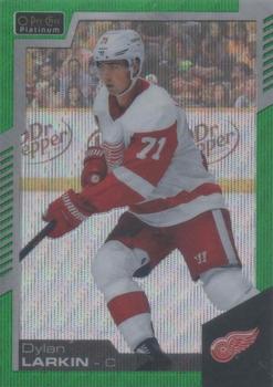 2020-21 O-Pee-Chee - O-Pee-Chee Platinum Preview Emerald Surge #P-DL Dylan Larkin Front