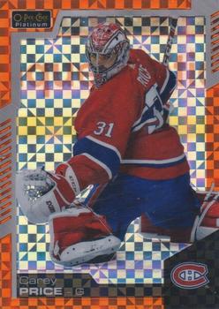 2020-21 O-Pee-Chee - O-Pee-Chee Platinum Preview Orange Checkers #P-CP Carey Price Front