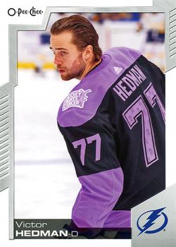 2020-21 O-Pee-Chee - Variant Warm-Up Jersey #475 Victor Hedman Front