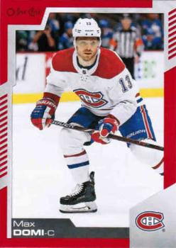 2020-21 O-Pee-Chee - Red Blank Back #157 Max Domi Front
